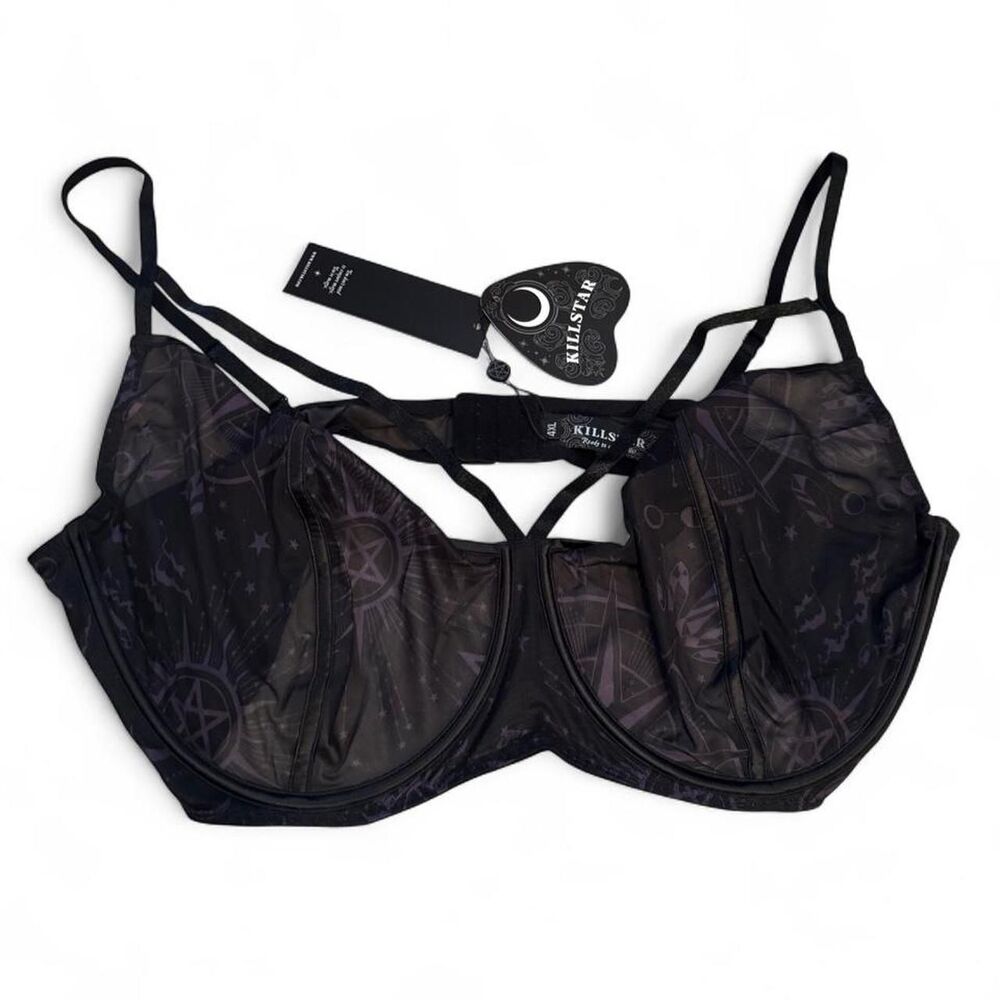 Killstar Women's Black Bra